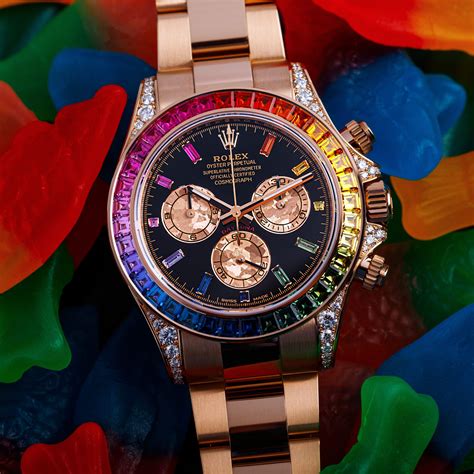 rolex rainbow genfer